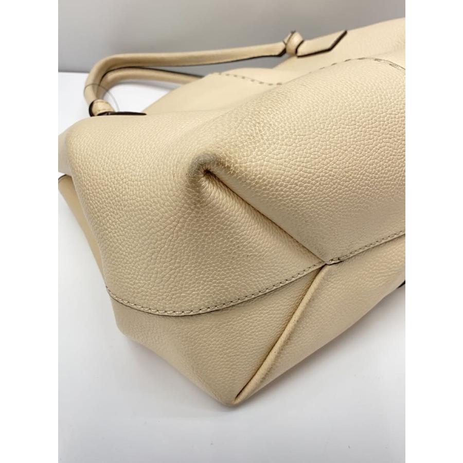 TORY BURCH◇トリーバーチ/レザートートバッグ/レザー/CRM/10005626 07
