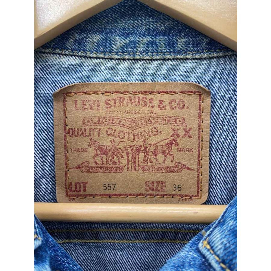 Levi's◇リーバイス/Gジャン/36/デニム/IDG/日本製/ボタン裏J02/3rd