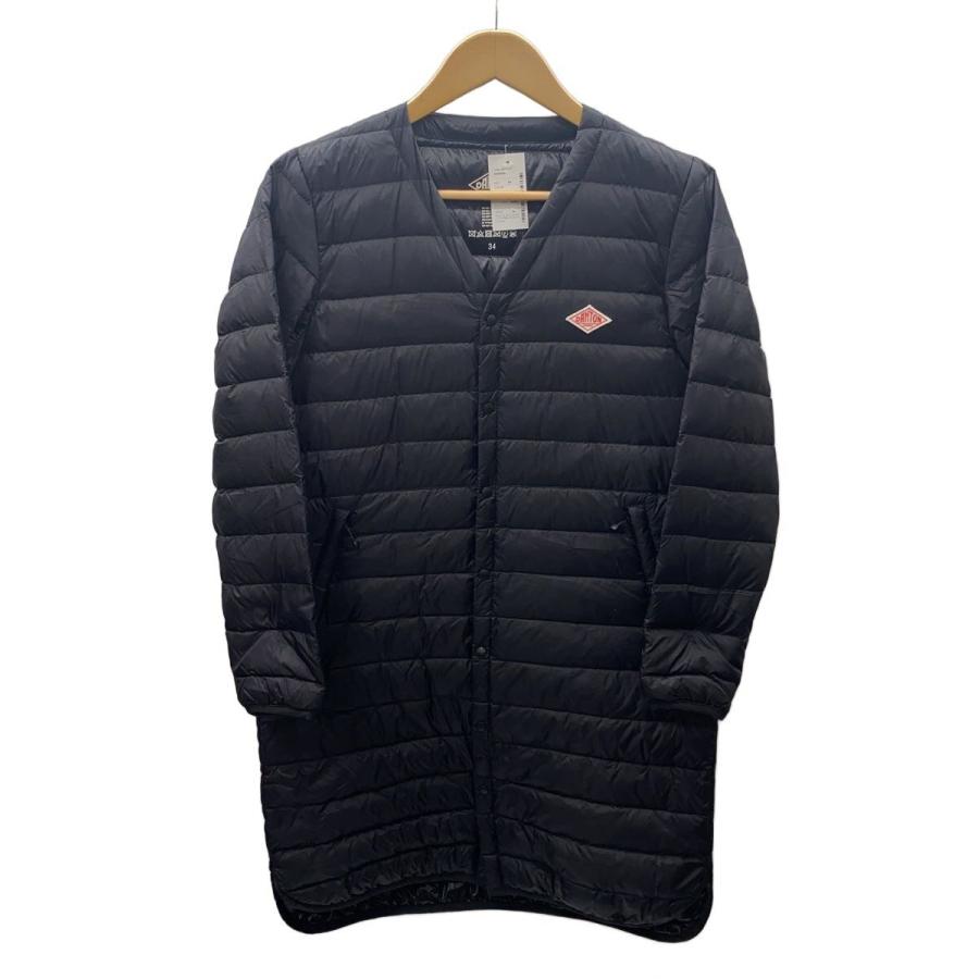 DANTON◇ダントン/V Neck Inner Down Long Jacket/34/JD-8935