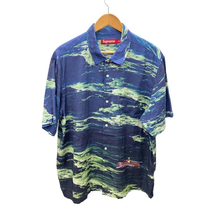 新品Supreme Boat S/S Shirt Supreme◇シュプリーム/25SS/Boat S/S Shirt/XL/レーヨン/マルチカラー