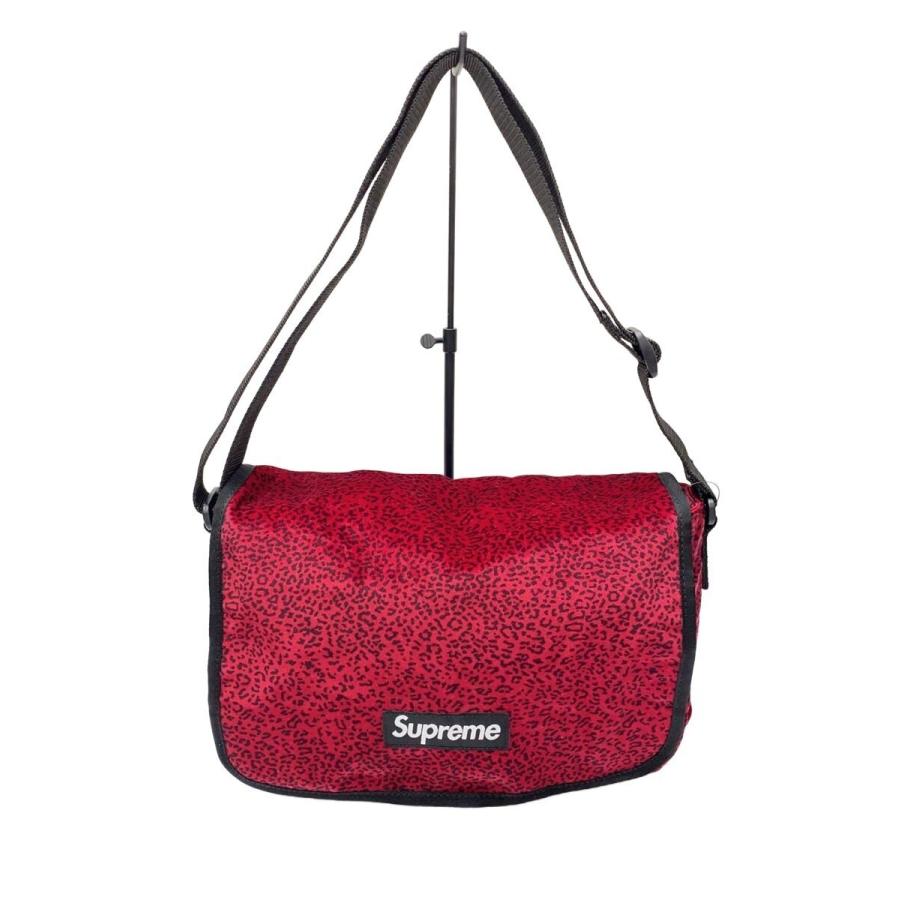 Supreme◇シュプリーム/ベロアショルダーバッグ/ベロア/RED : セカンド