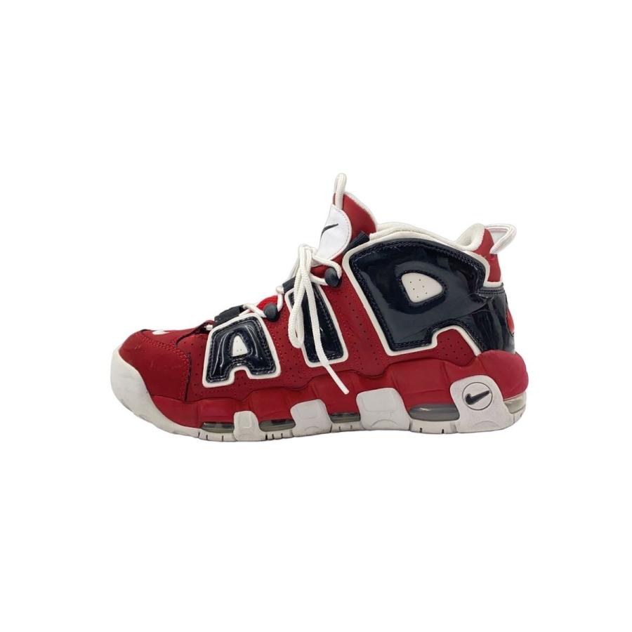 NIKE◇AIR MORE UPTEMPO 96/エアモアアップテンポ/レッド/921948-600