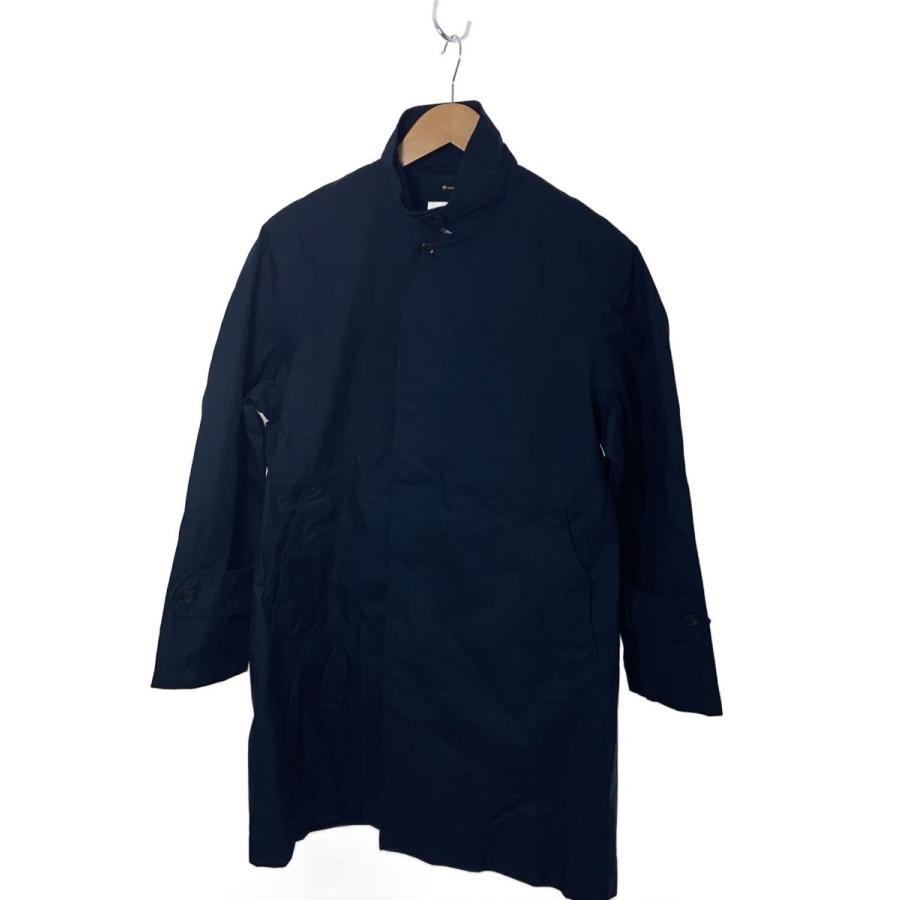 nanamica◇ステンカラーコート/XS/ナイロン/NVY/GORE-TEX : セカンド
