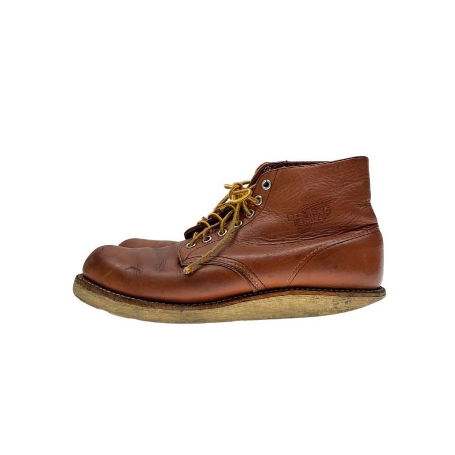 m*k様 RED WING 【8156ペコスブーツ】クリーニング済み美品 RED WING◇ペコスブーツ/US8.5/BRW/レザー/8156// : セカンド
