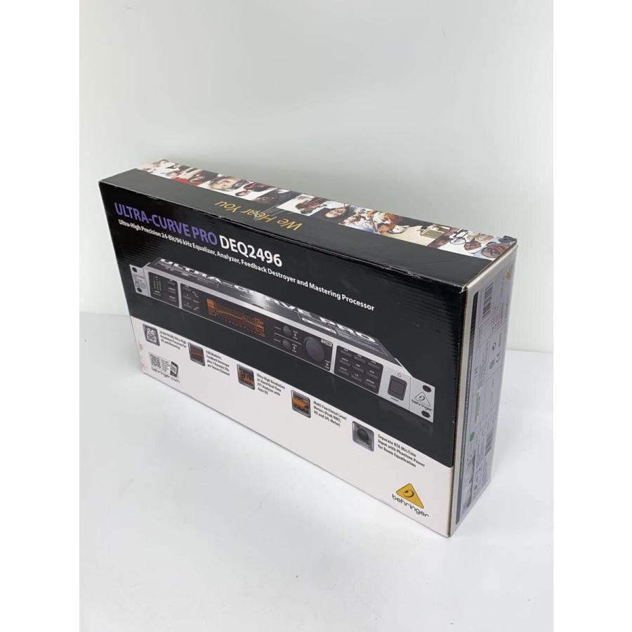 BEHRINGER◇ULTRA-CURVE PRO/デジタルオーディオプロセッサー/DEQ2496