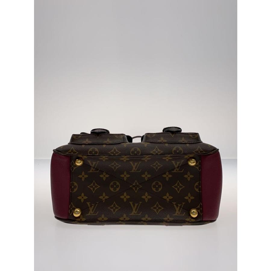 LOUIS VUITTON◇マンハッタン_モノグラム・キャンバス/PVC/BRW