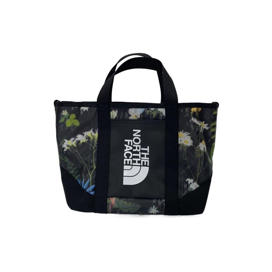 THE NORTH FACE◇トートバッグ/PVC/BLK/花柄/NM82501 : セカンド