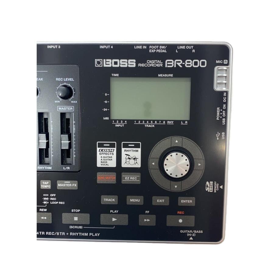 BOSS BR-800 デジタルレコーダー【箱・アダプター・説付】 BOSS◇BR-800/マルチトラックレコーダー/箱-説-USBケーブル付属 【Eonvic】
