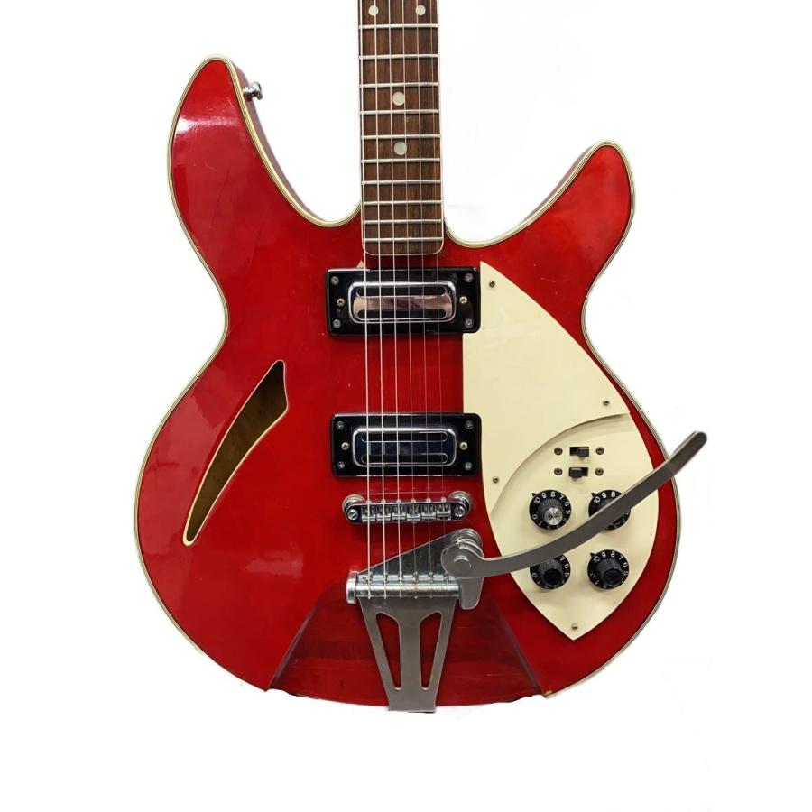 Greco◇ER-180/リッケンバッカータイプ/汎用ギグケース付/60s/レッド