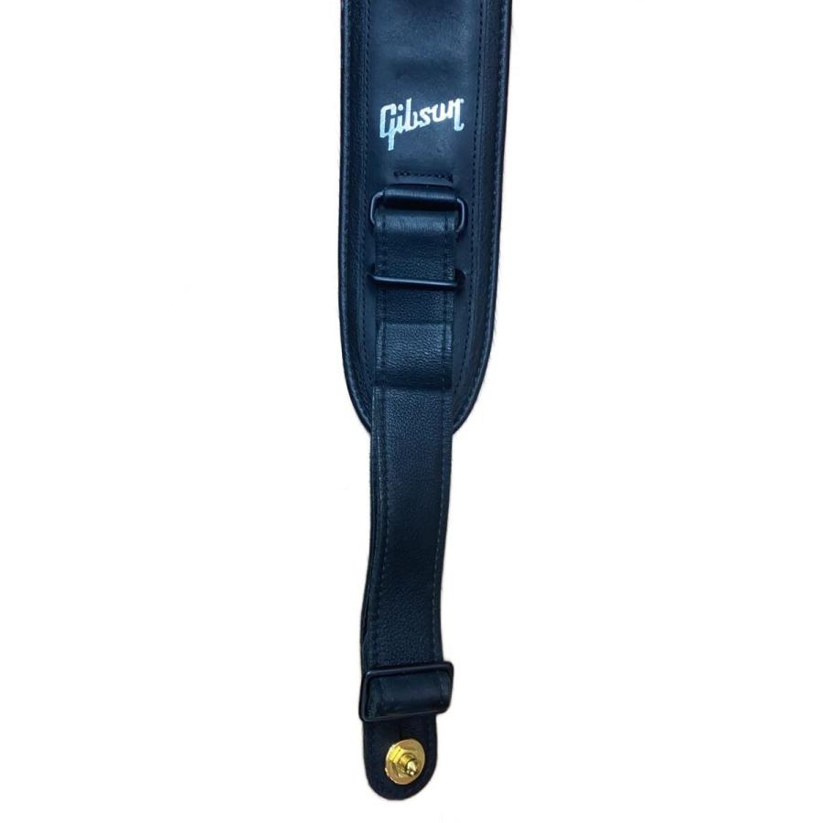 Gibson◆Fat Boy Comfort Strap/ストラップ/レザー/ブラック_1