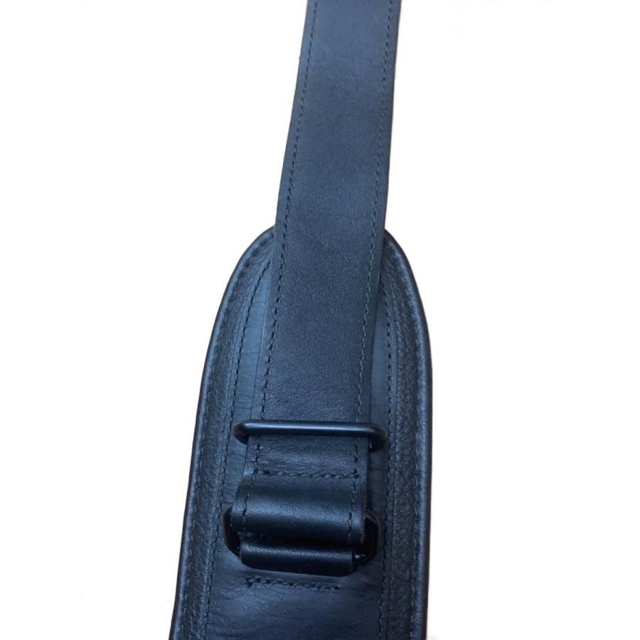 Gibson◆Fat Boy Comfort Strap/ストラップ/レザー/ブラック_2