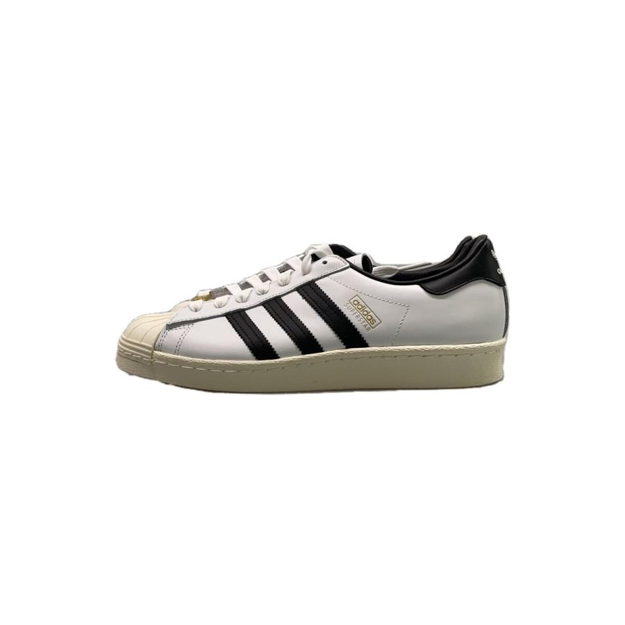 adidas◇SUPER STAR 80S BAPE_スーパー スター ベイプ/26cm/WHT/レザー 