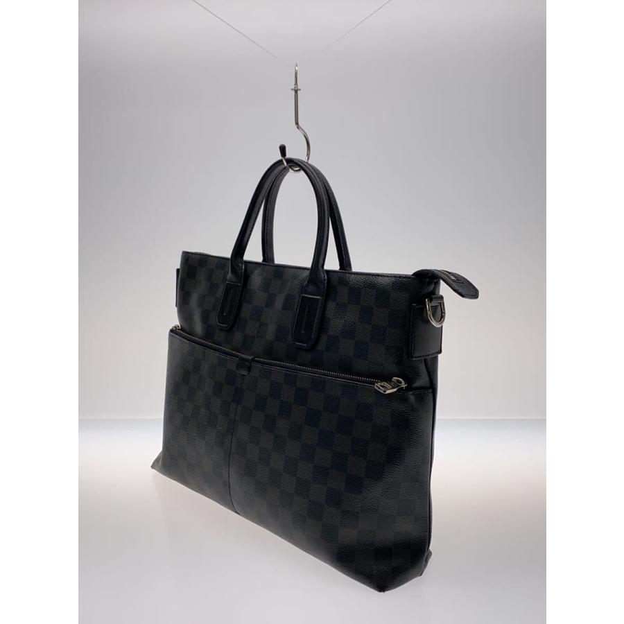 LOUIS VUITTON◇7DW_ダミエ・グラフィット/PVC/BLK