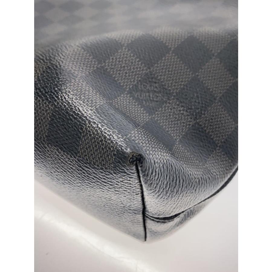 LOUIS VUITTON◇7DW_ダミエ・グラフィット/PVC/BLK