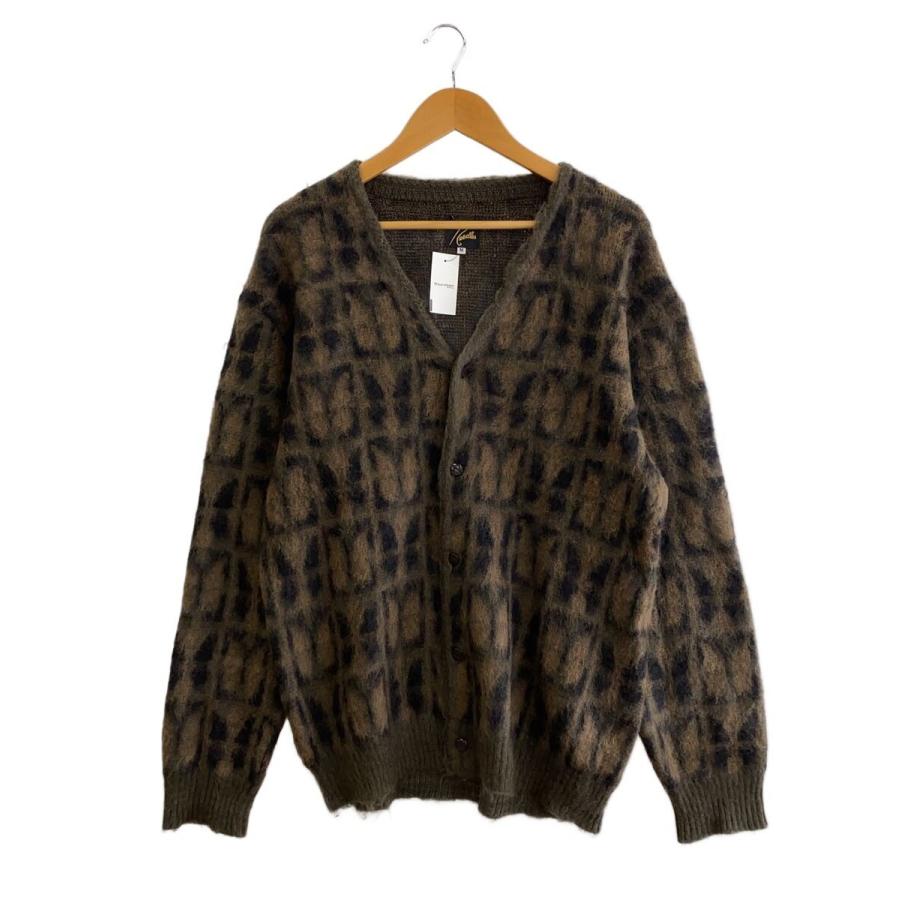 23AW★Needles モヘアカーディガン Papillon パピオン Needles◇23AW Mohair Cardigan - Papillon/カーディガン(厚手)/M