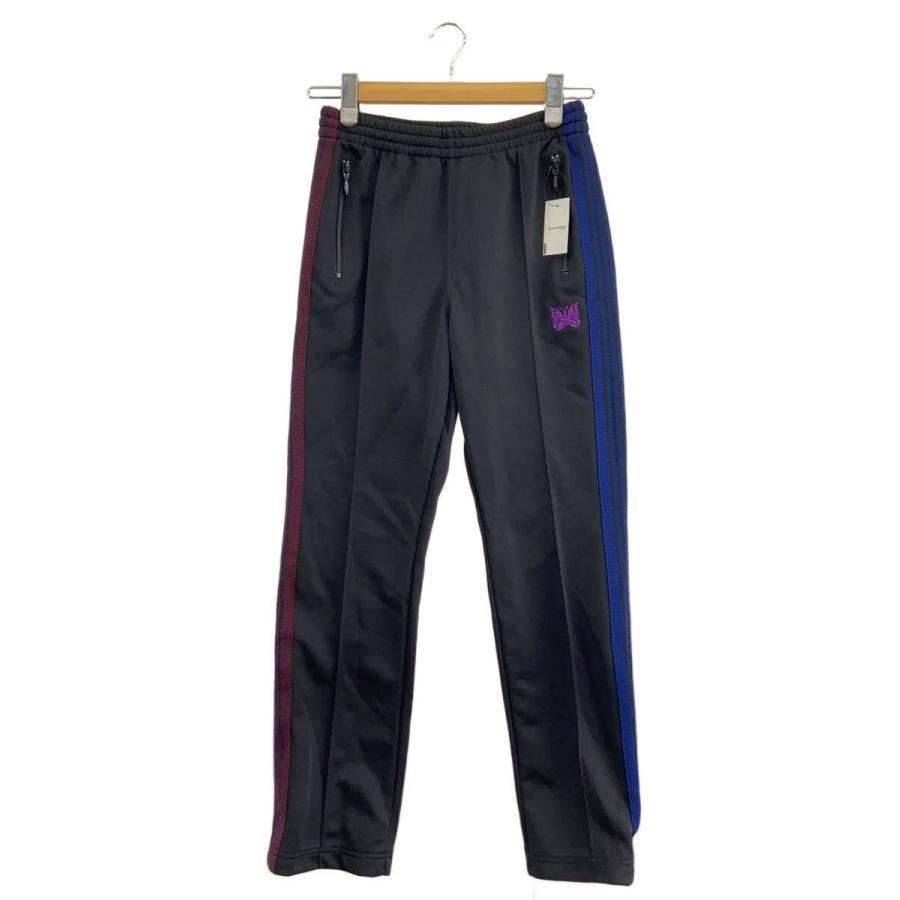 パンツ Needles NARROW TRACK PANTS XS Needles◇別注/NARROW TRACK PANTS/ボトム/XS/ポリエステル/BLK/無地