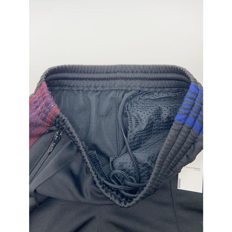 Needles◇別注/NARROW TRACK PANTS/ボトム/XS/ポリエステル/BLK/無地
