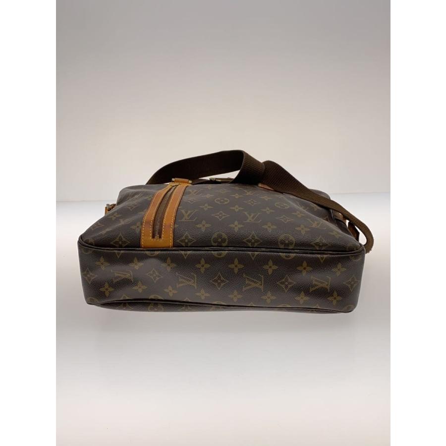 LOUIS VUITTON◆サック・ボスフォール_モノグラム・キャンバス/PVC/BRW/総柄