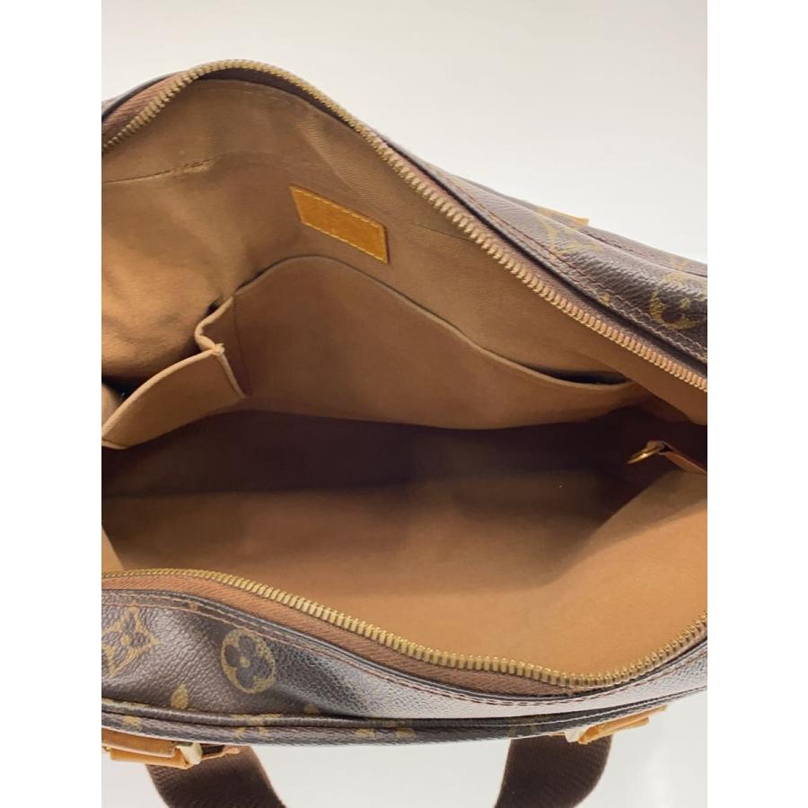 LOUIS VUITTON◆サック・ボスフォール_モノグラム・キャンバス/PVC/BRW/総柄
