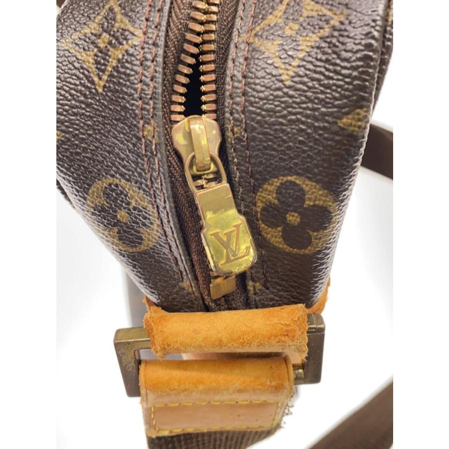 LOUIS VUITTON◆サック・ボスフォール_モノグラム・キャンバス/PVC/BRW/総柄