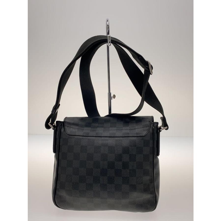 LOUIS VUITTON◇1)ディストリクトPM_ダミエ・グラフィット/PVC/BLK