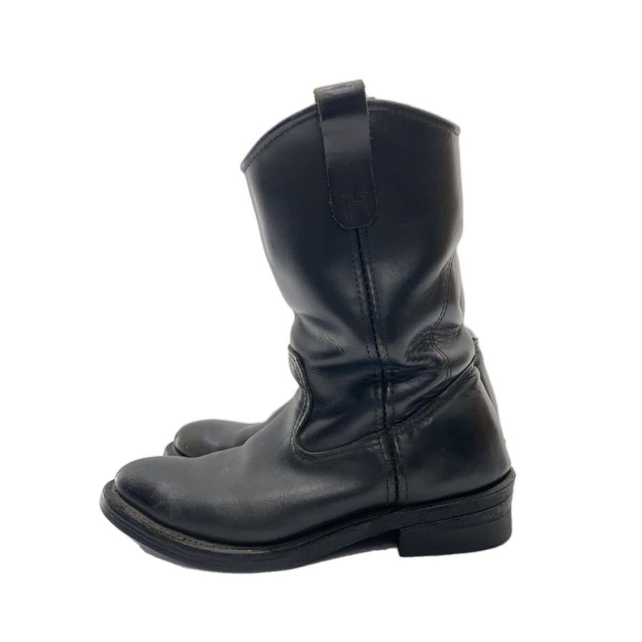 RED WING◇ペコスブーツ/25cm/BLK/レザー/8155 : セカンドストリート