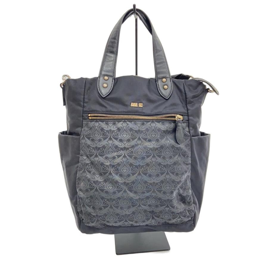 ANNA SUI◇ハンドバッグ/--/BLK : セカンドストリートYahoo!店 - 通販