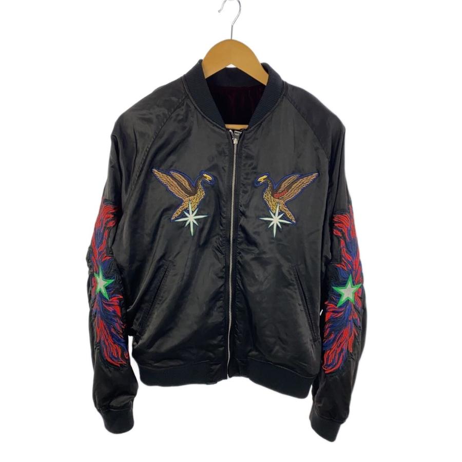 DIESEL スカジャン　スカル　ブラック DIESEL ブラック スカル刺繍 スカジャン