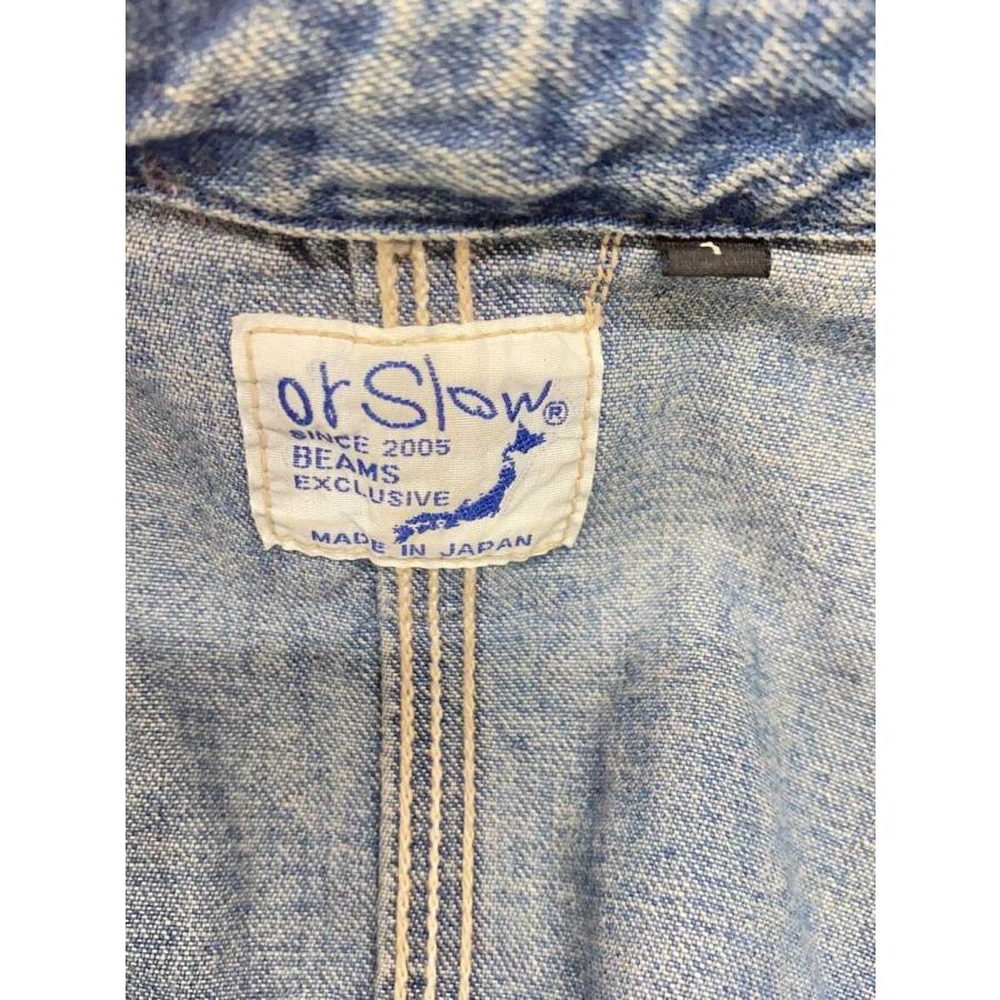 orSlow◇カバーオール/1/コットン/BLU// : セカンドストリートYahoo!店