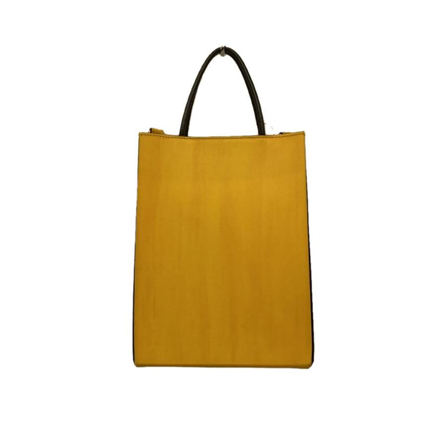 FENDI◇ショッピングバッグ/2way/ショルダーバッグ/レザー/YLW/7VA512 