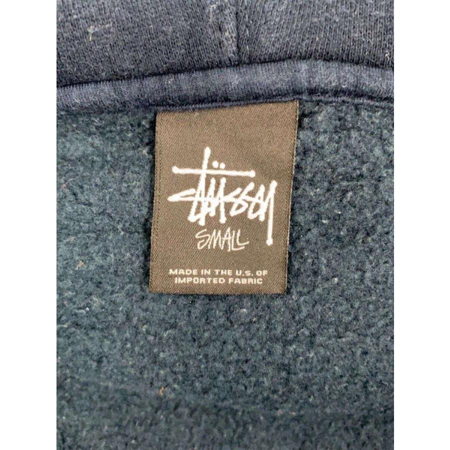Stussy ネイビー パーカー Sサイズ STUSSY◇ステューシー/ジップパーカー/S/コットン/ネイビー/無地