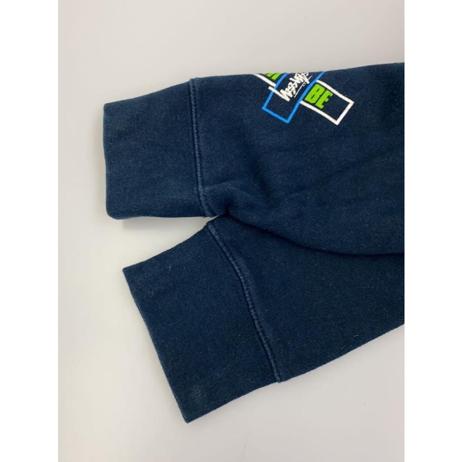 Stussy ネイビー パーカー Sサイズ STUSSY◇ステューシー/ジップパーカー/S/コットン/ネイビー/無地
