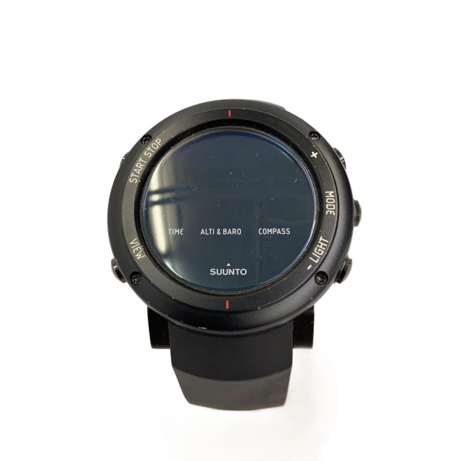 SUUNTO◇スント/腕時計/デジタル/ラバー/ブラック : セカンド 
