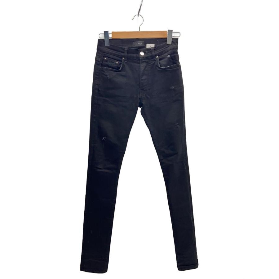 AMIRI◇アミリ/スキニーパンツ/28/コットン/ブラック/無地 : セカンド