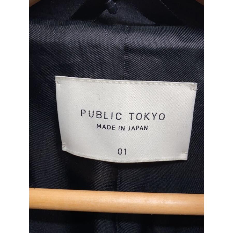 PUBLIC TOKYO◇パブリックトウキョウ/コート/1/ウール/ブラック/無地