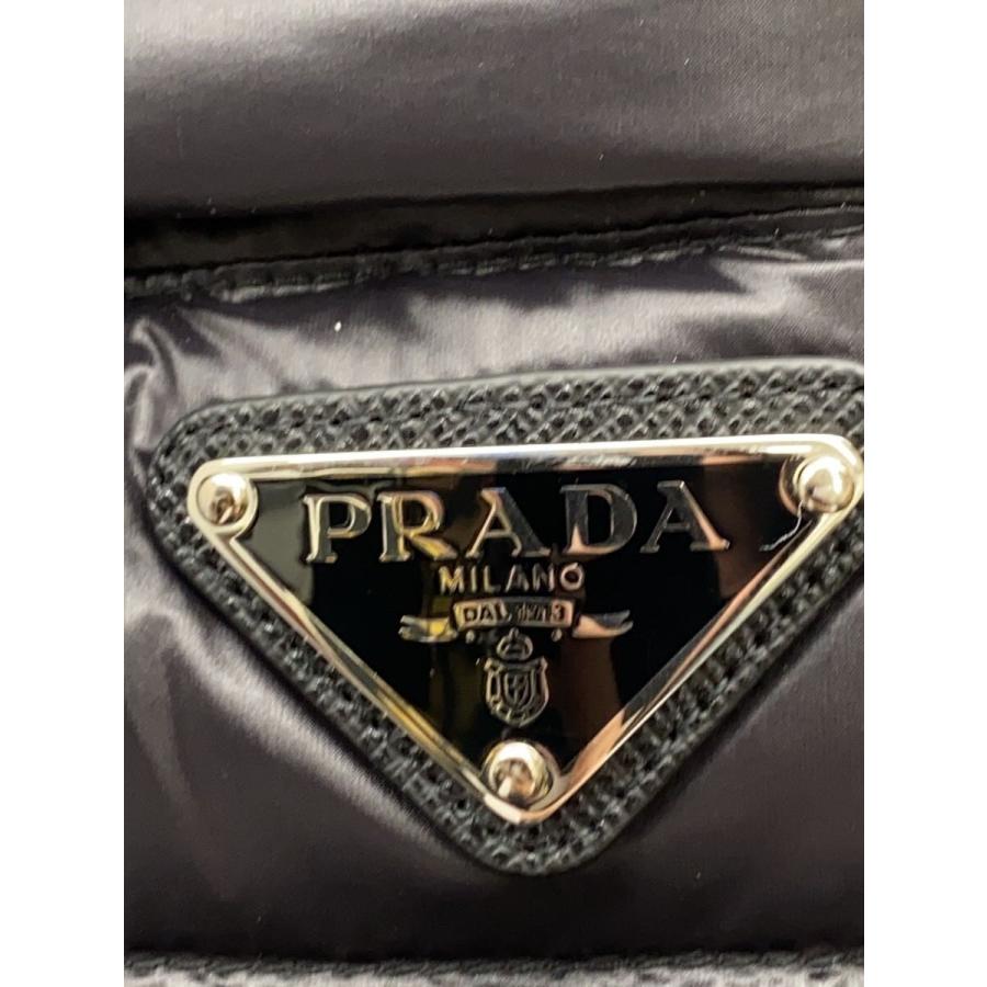 PRADA◇プラダ/ダウンジャケット/48/ナイロン/ブラック/SBA506 R151