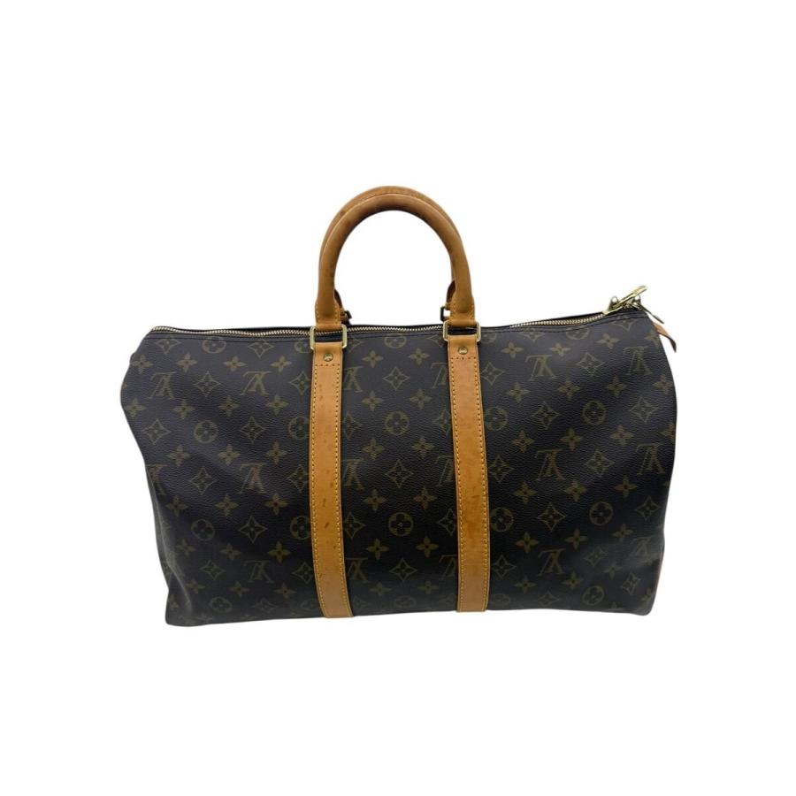 LOUIS VUITTON◇キーポル45_モノグラム・キャンバス_BRW/PVC/BRW