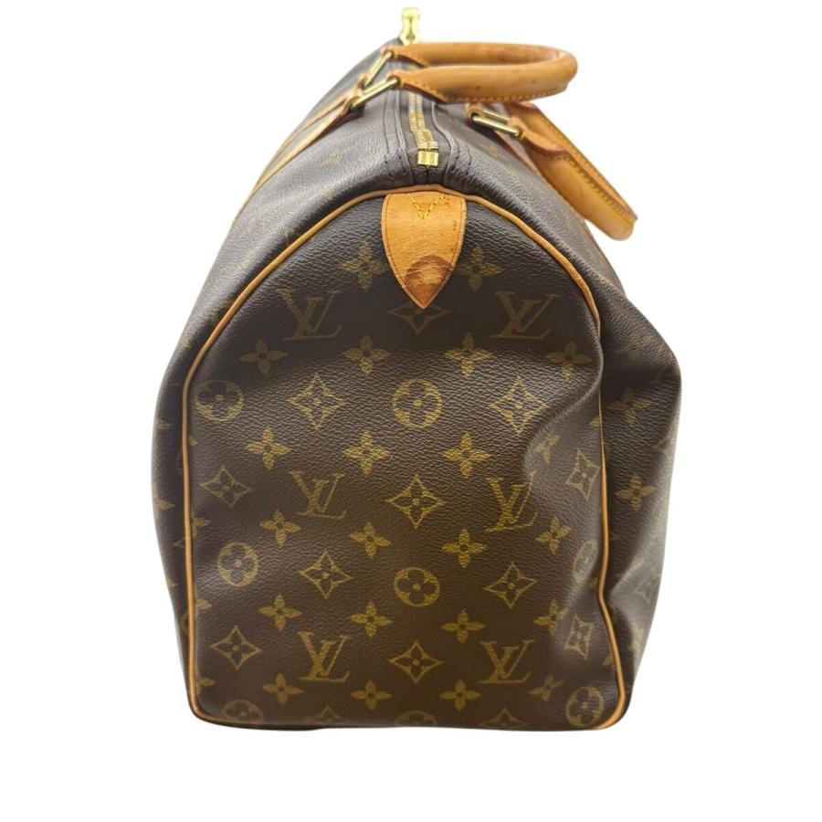 ルイヴィトンモノグラム キーポル45 鍵付き美品 LOUIS VUITTON◇キーポル45_モノグラム・キャンバス_BRW/PVC/BRW