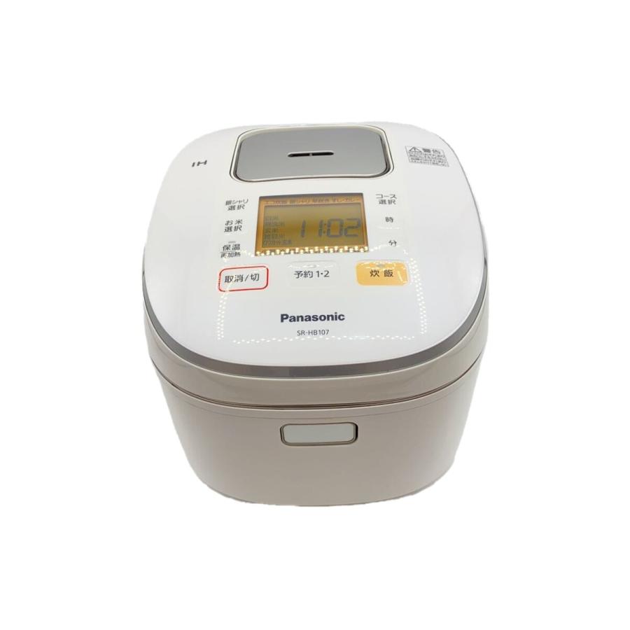 【送料込み】美品Panasonic IHジャー炊飯器　SR-HB107 Panasonic◇炊飯器 SR-HB107-W [ホワイト] : セカンドストリートYahoo