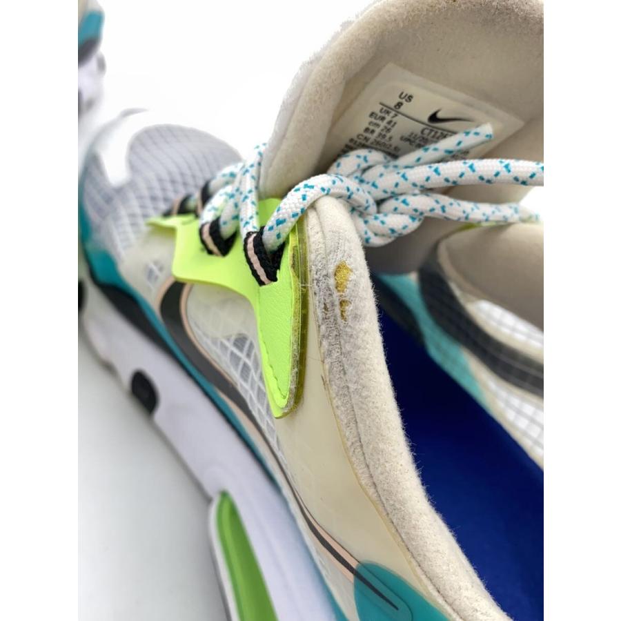 NIKE◇AIR MAX 270 REACT SE_エアマックス リアクト SE/26cm/BLU 