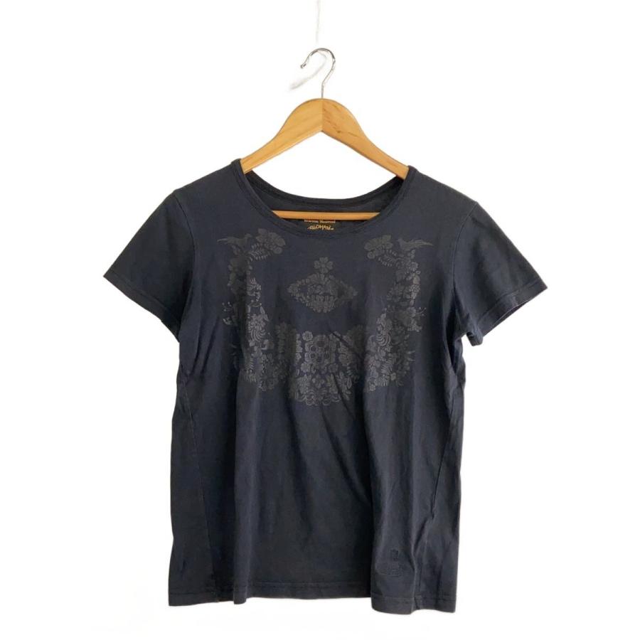 Vivienne Westwood◇ANGLOMANIA/オーブボタニカルデザイン/Tシャツ/S