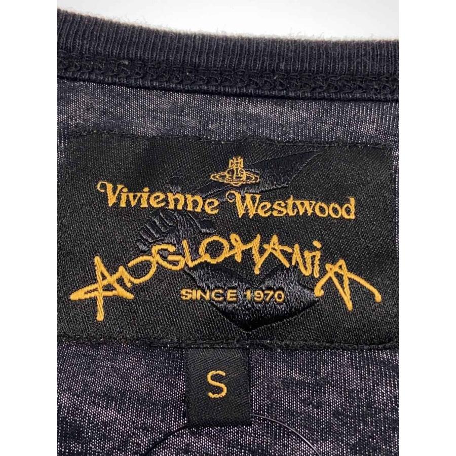 Vivienne Westwood　アングロマニア オーブTシャツ カーキ 半袖 Vivienne Westwood◇ANGLOMANIA/オーブボタニカルデザイン/Tシャツ/S