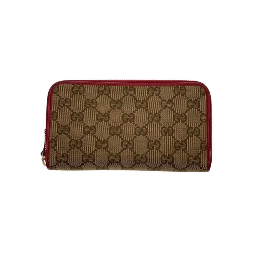 GUCCI◇長財布/キャンバス/BRW/RED/レディース/363423// : セカンド