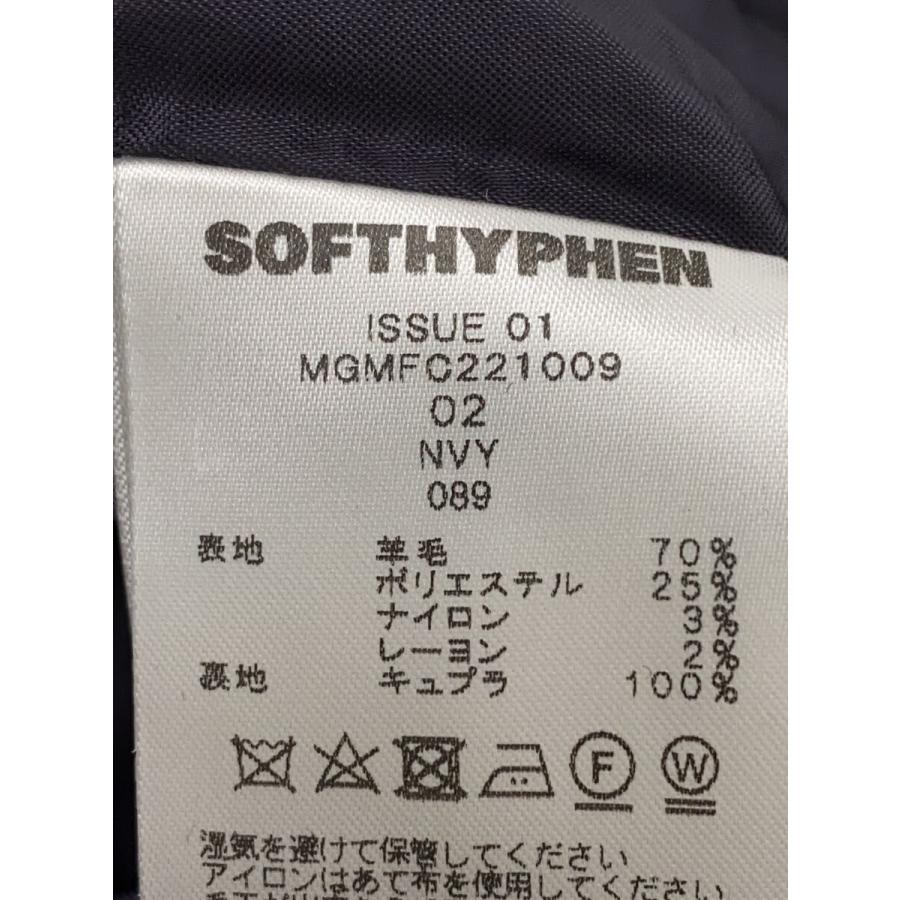 SOFTHYPHEN◇コート/2/ウール/NVY/MGMFC221009 : セカンド