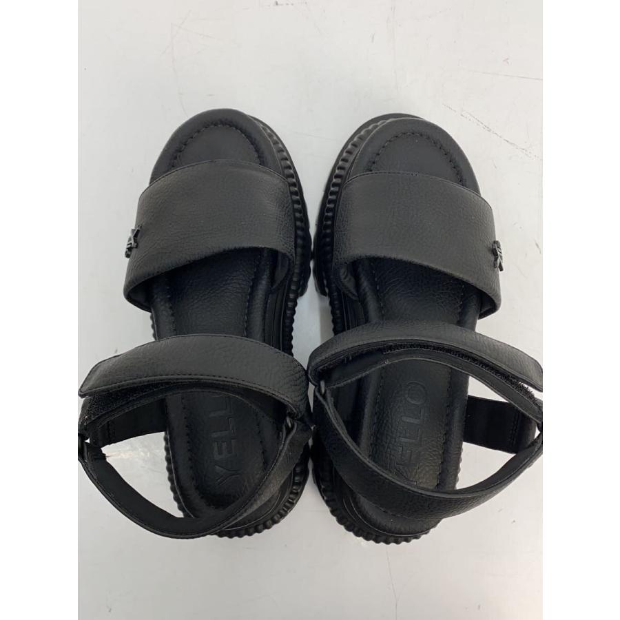 YELLO◇サンダル/S/BLK/INK PLATFORM SANDALS : セカンドストリート