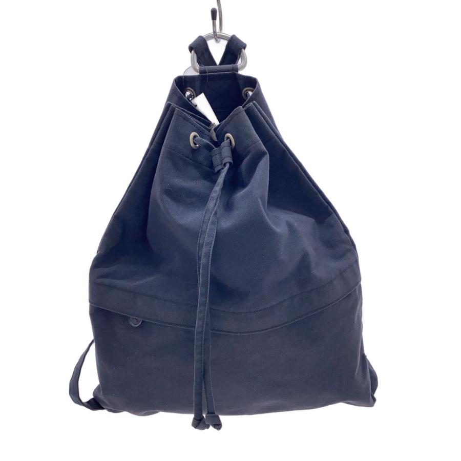 agnis b. リュック agnes b.◇リュック/コットン/BLK// : セカンドストリートYahoo!店