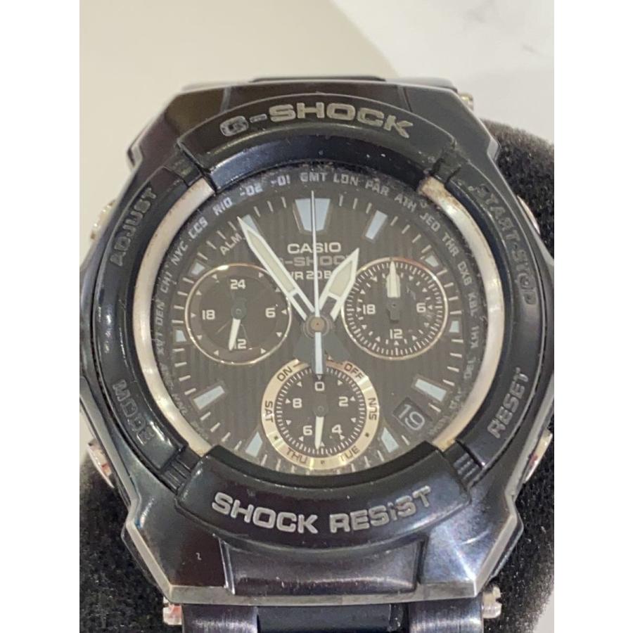 CASIO◇G-SHOCK/クォーツ腕時計/アナログ/BLK/BLK/G-1000H : セカンド