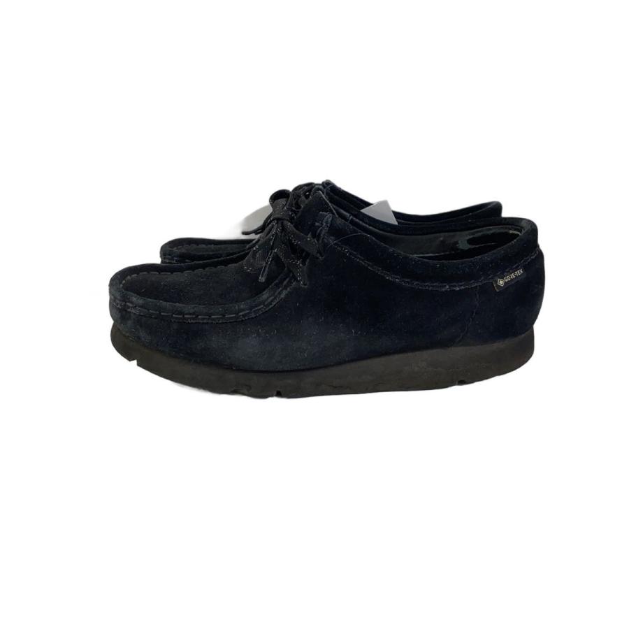Clarks◇Wallabee GTX/vibram/シューズ/23.5cm/BLK/ゴアテックス/21621