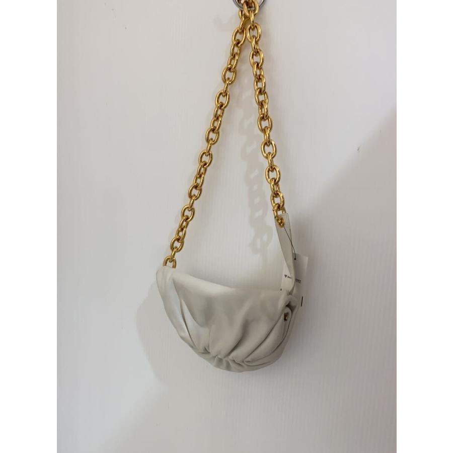 BOTTEGA VENETA◆THE CHAIN POUCH/ショルダーバッグ/--/WHT_1