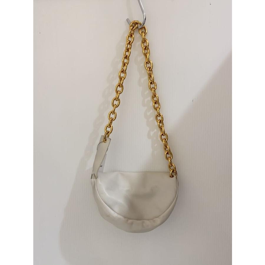 BOTTEGA VENETA◆THE CHAIN POUCH/ショルダーバッグ/--/WHT_2